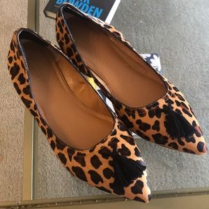 Leopard J. Crew Flats